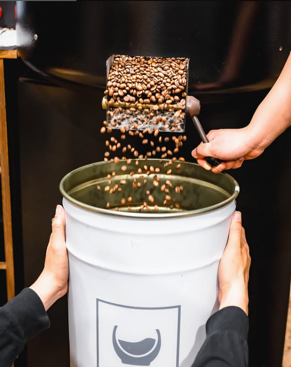 Cafe Nate CN8 blend roasting